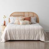 The Citizenry - Java Rattan Headboard