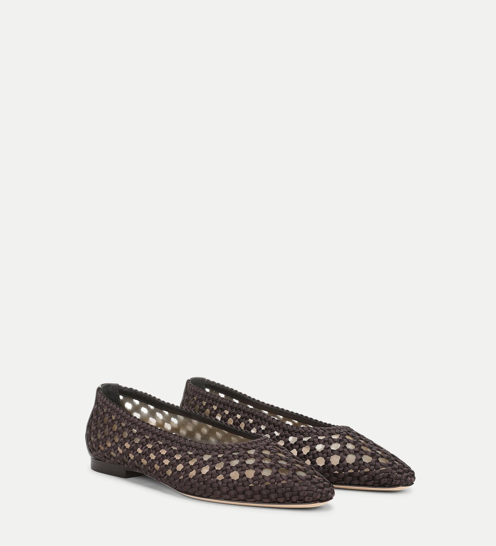Veronica Beard - Cienna Woven Satin Flat