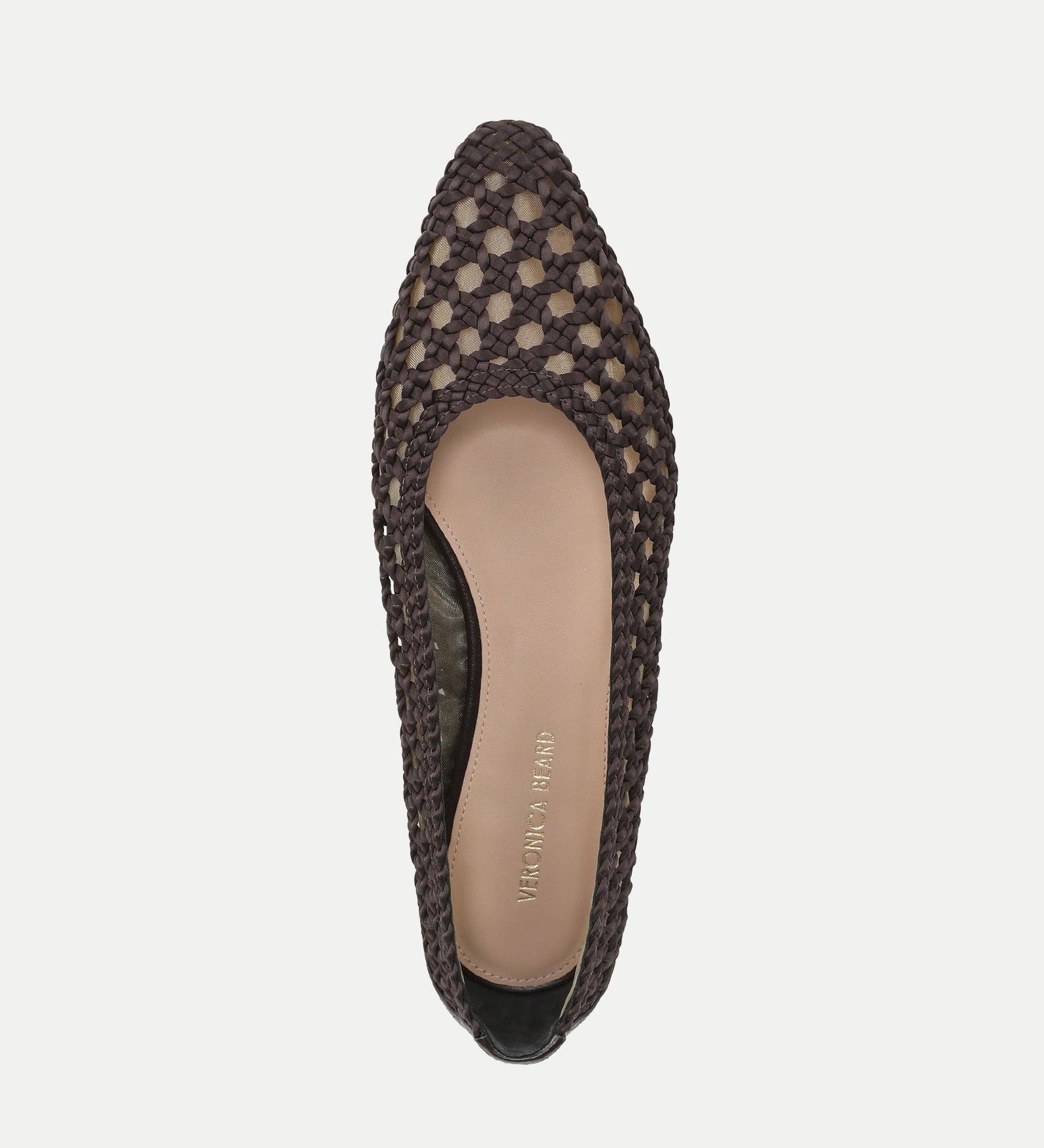 Veronica Beard - Cienna Woven Satin Flat