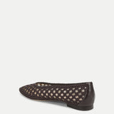 Veronica Beard - Cienna Woven Satin Flat
