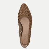 Veronica Beard - Cienna Woven Satin Flat