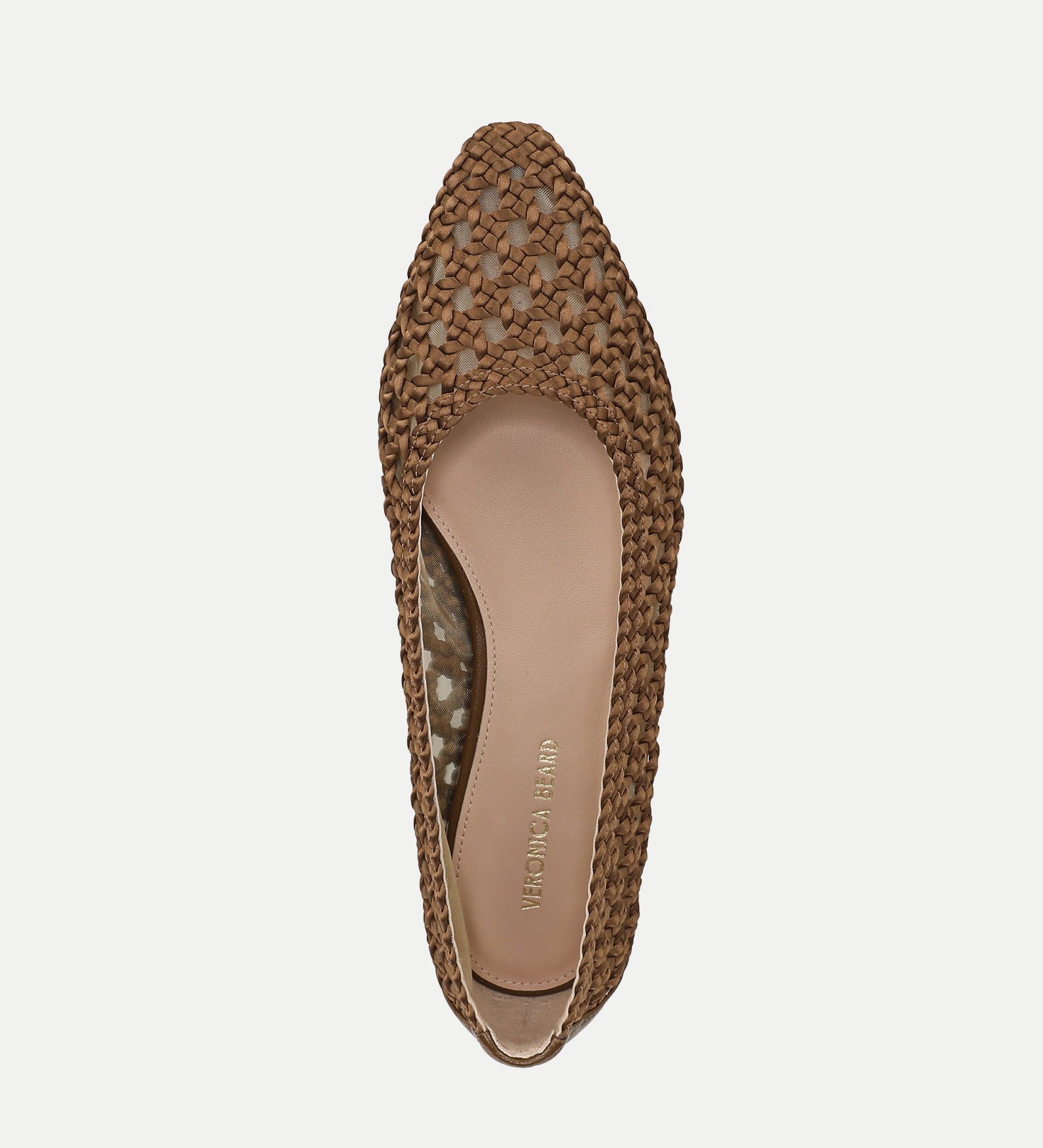 Veronica Beard - Cienna Woven Satin Flat