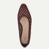 Veronica Beard - Cienna Woven Satin Flat