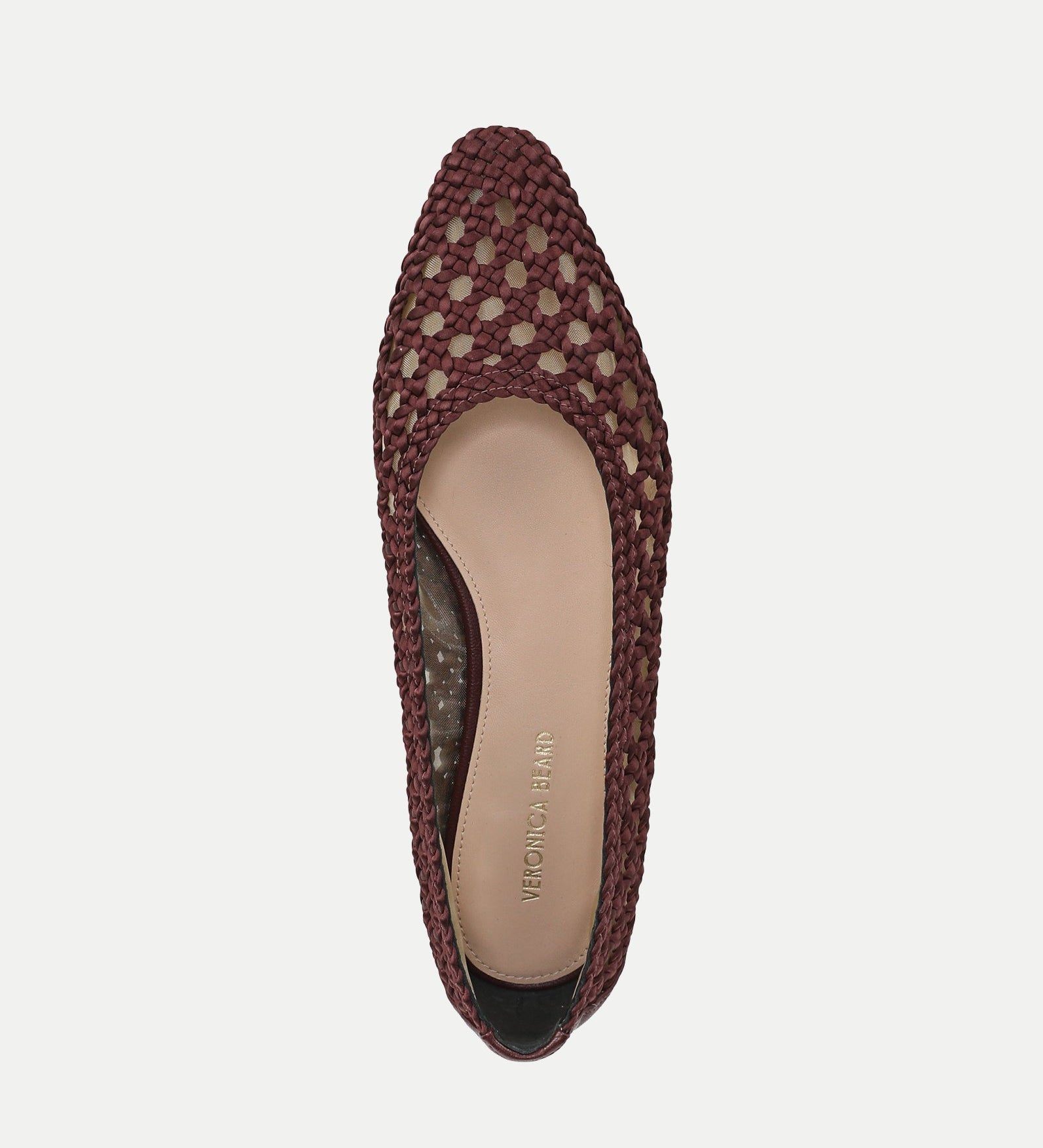 Veronica Beard - Cienna Woven Satin Flat
