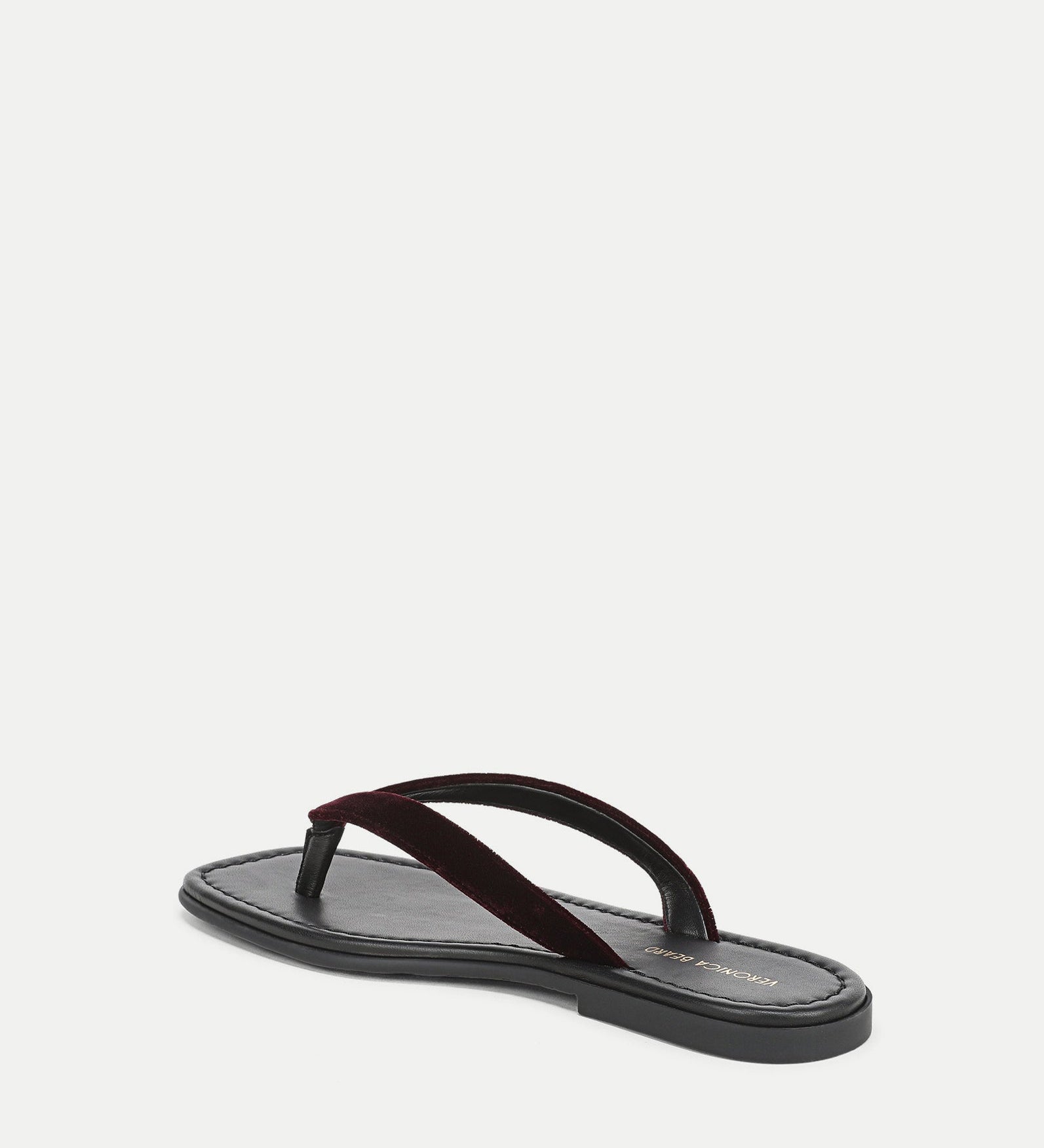 Veronica Beard - Clea Velvet Flip - Flop Sandal