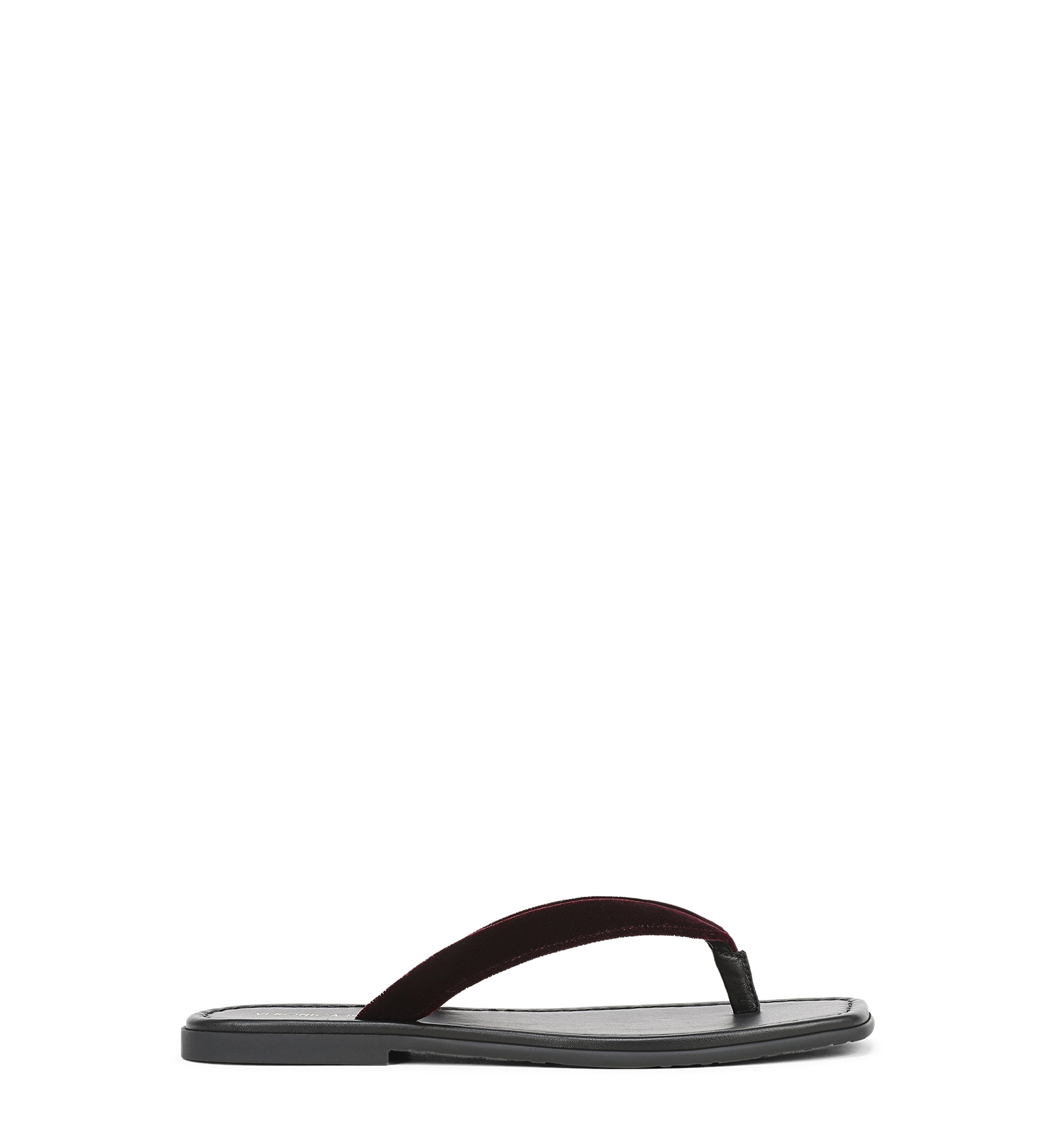 Veronica Beard - Clea Velvet Flip - Flop Sandal