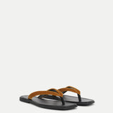 Veronica Beard - Clea Velvet Flip - Flop Sandal