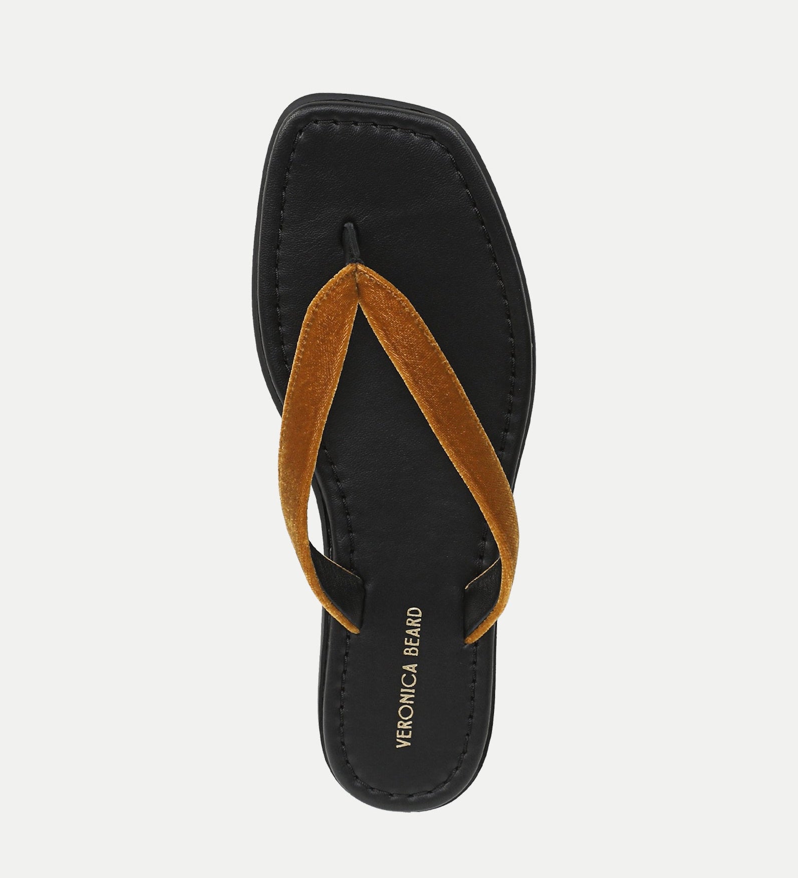 Veronica Beard - Clea Velvet Flip - Flop Sandal