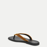 Veronica Beard - Clea Velvet Flip - Flop Sandal