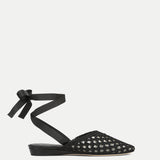 Veronica Beard - Malia Woven Satin Mule