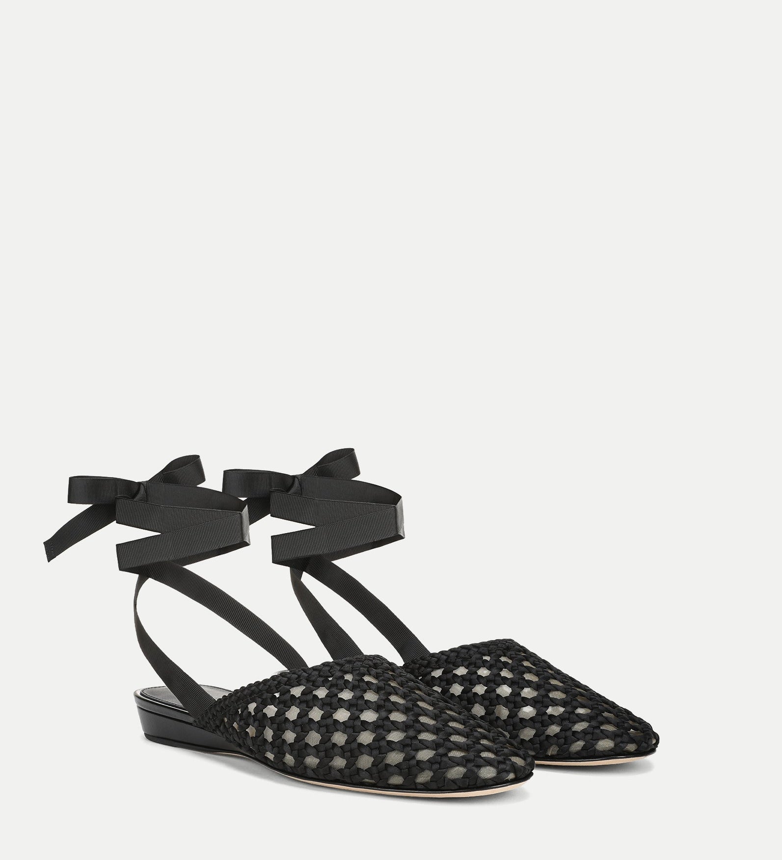 Veronica Beard - Malia Woven Satin Mule