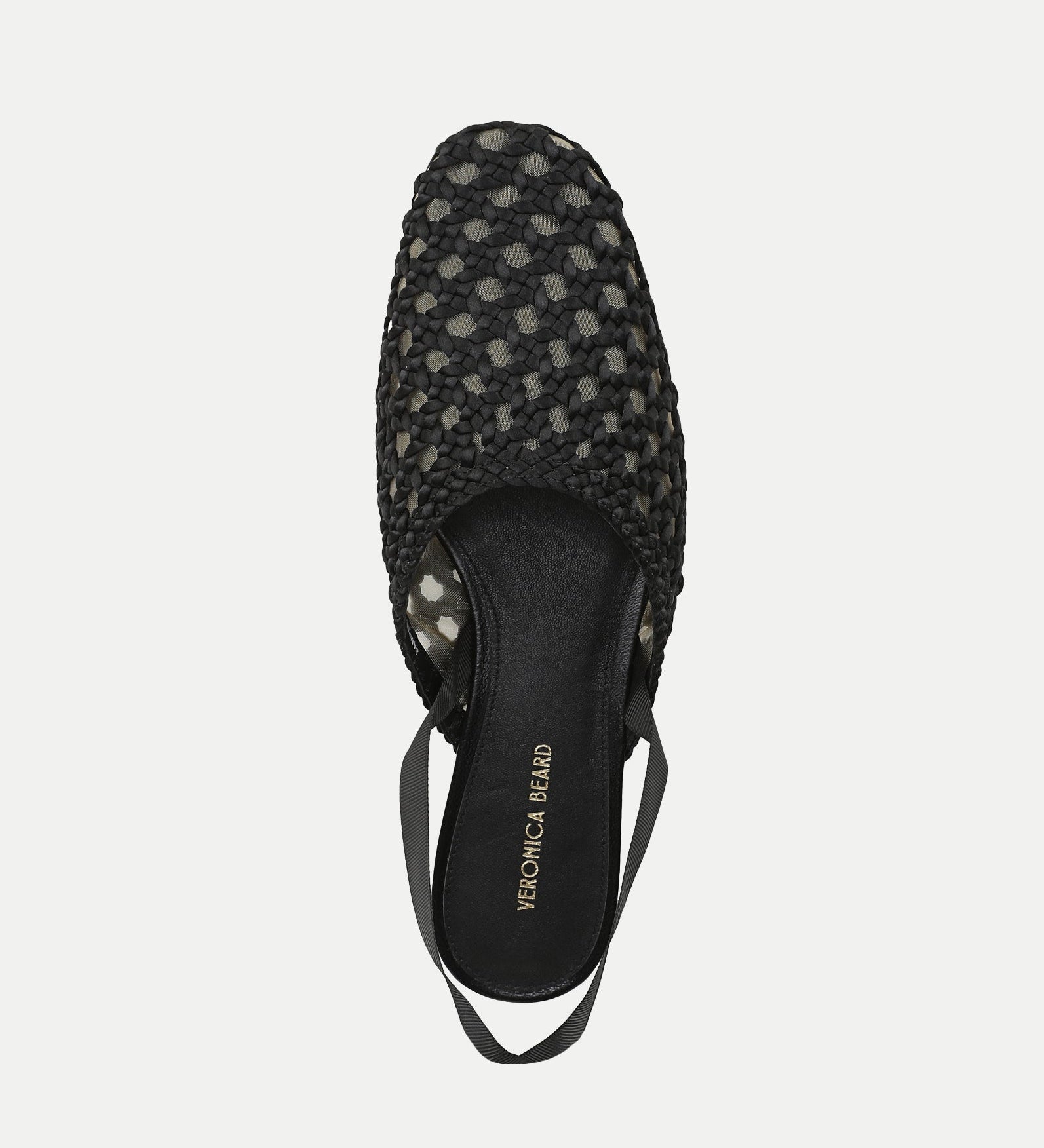 Veronica Beard - Malia Woven Satin Mule