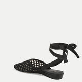 Veronica Beard - Malia Woven Satin Mule