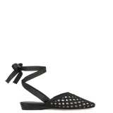 Veronica Beard - Malia Woven Satin Mule