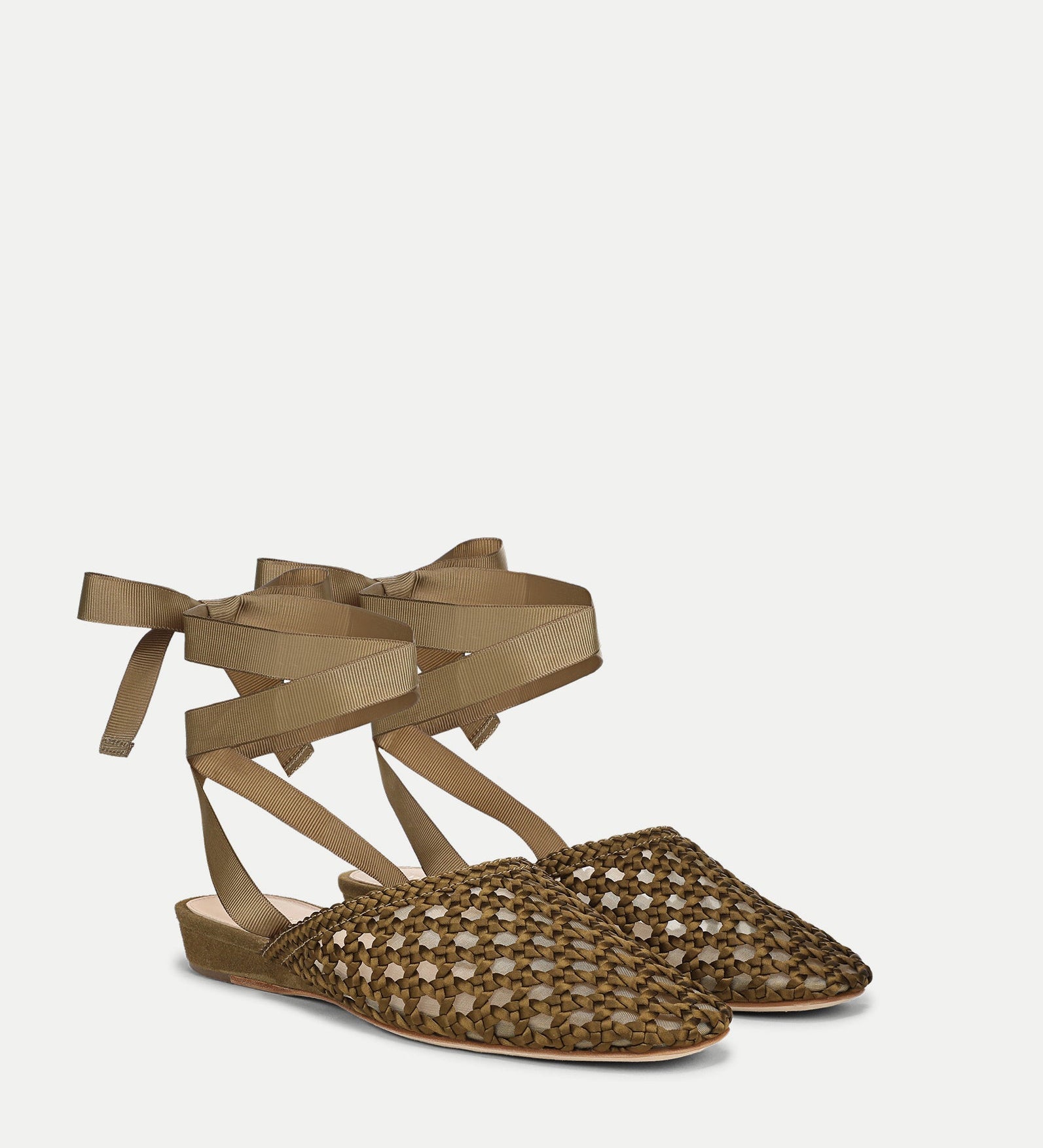 Veronica Beard - Malia Woven Satin Mule