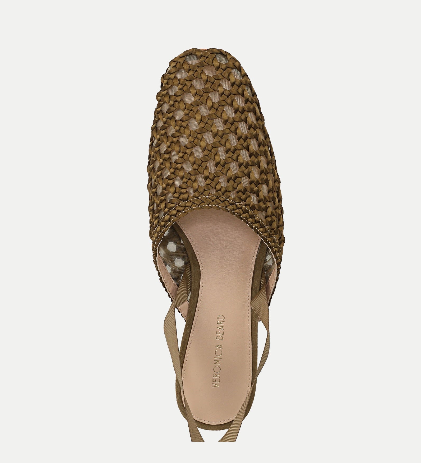 Veronica Beard - Malia Woven Satin Mule