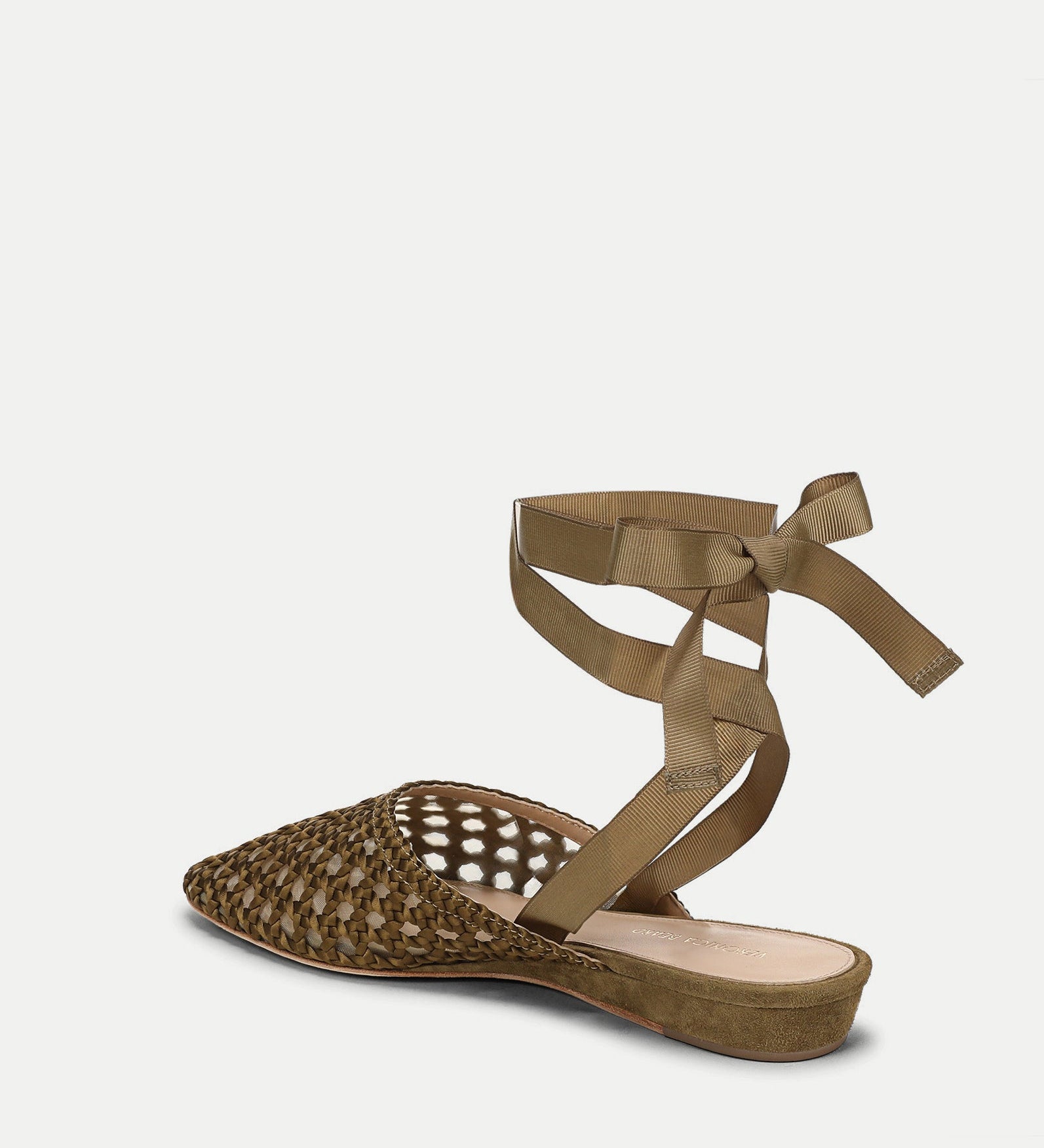 Veronica Beard - Malia Woven Satin Mule