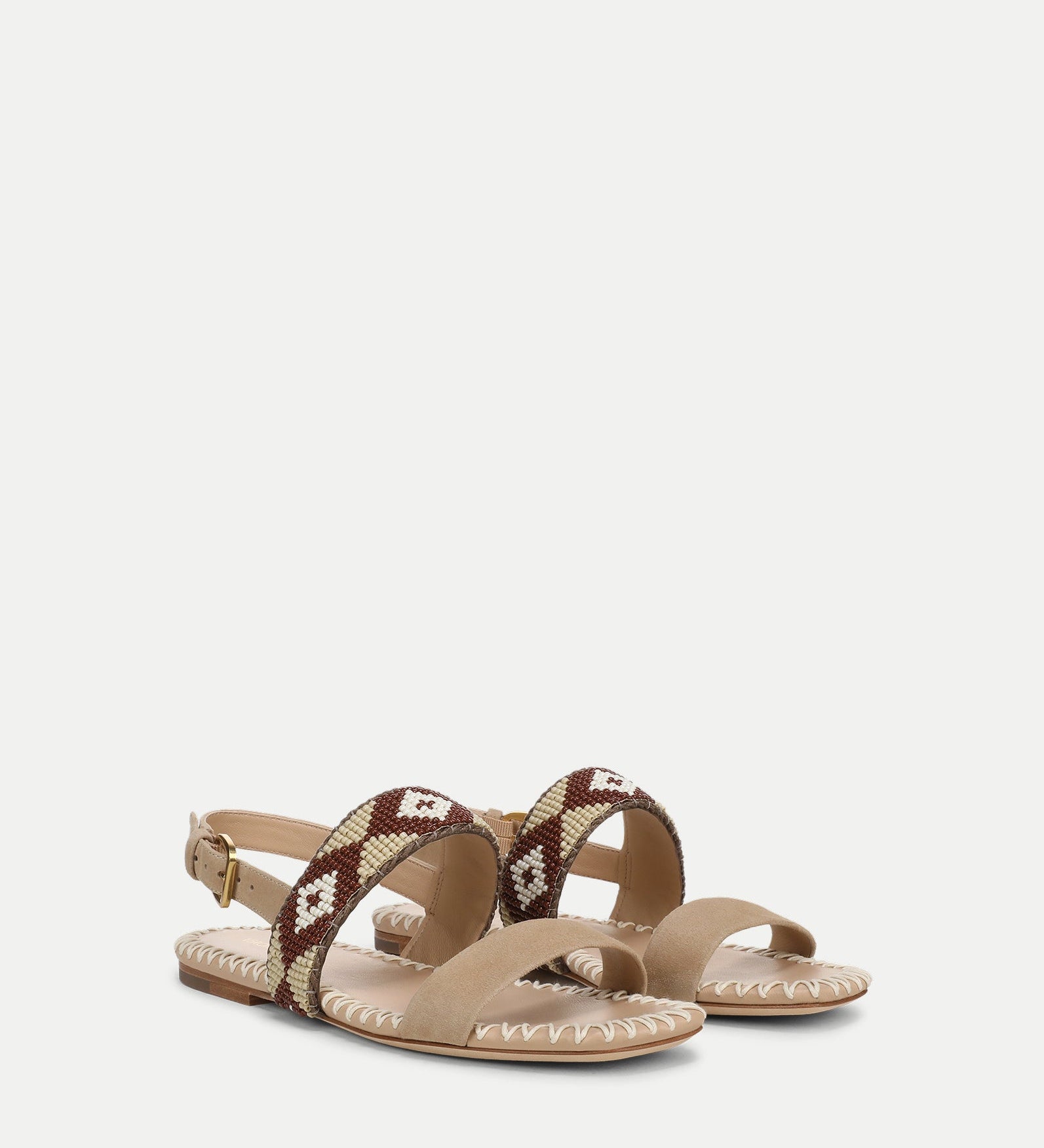 Veronica Beard - Marian Beaded Flat Sandal