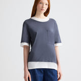 TWP - Double Up Tee in Supima Cotton