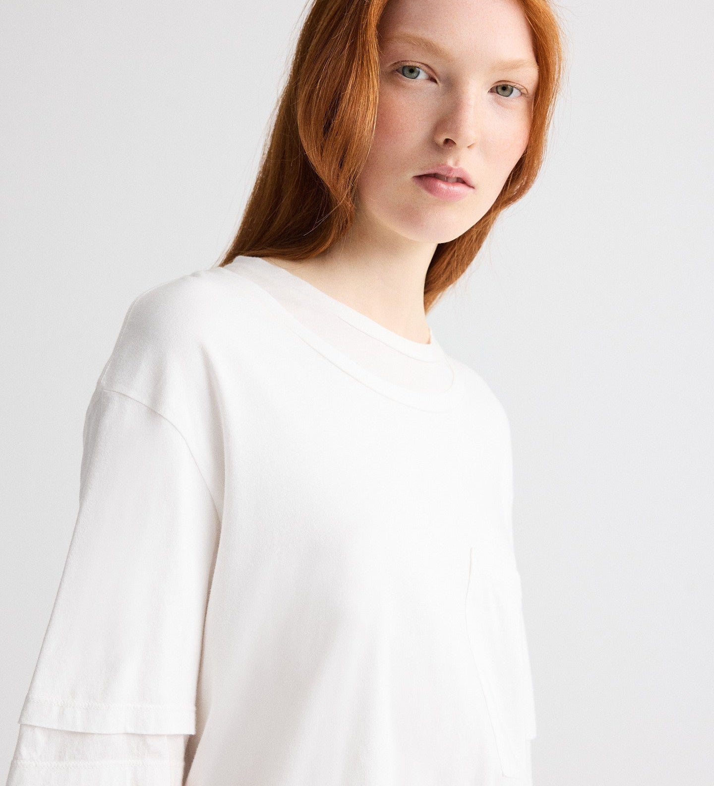 TWP - Double Up Tee in Supima Cotton