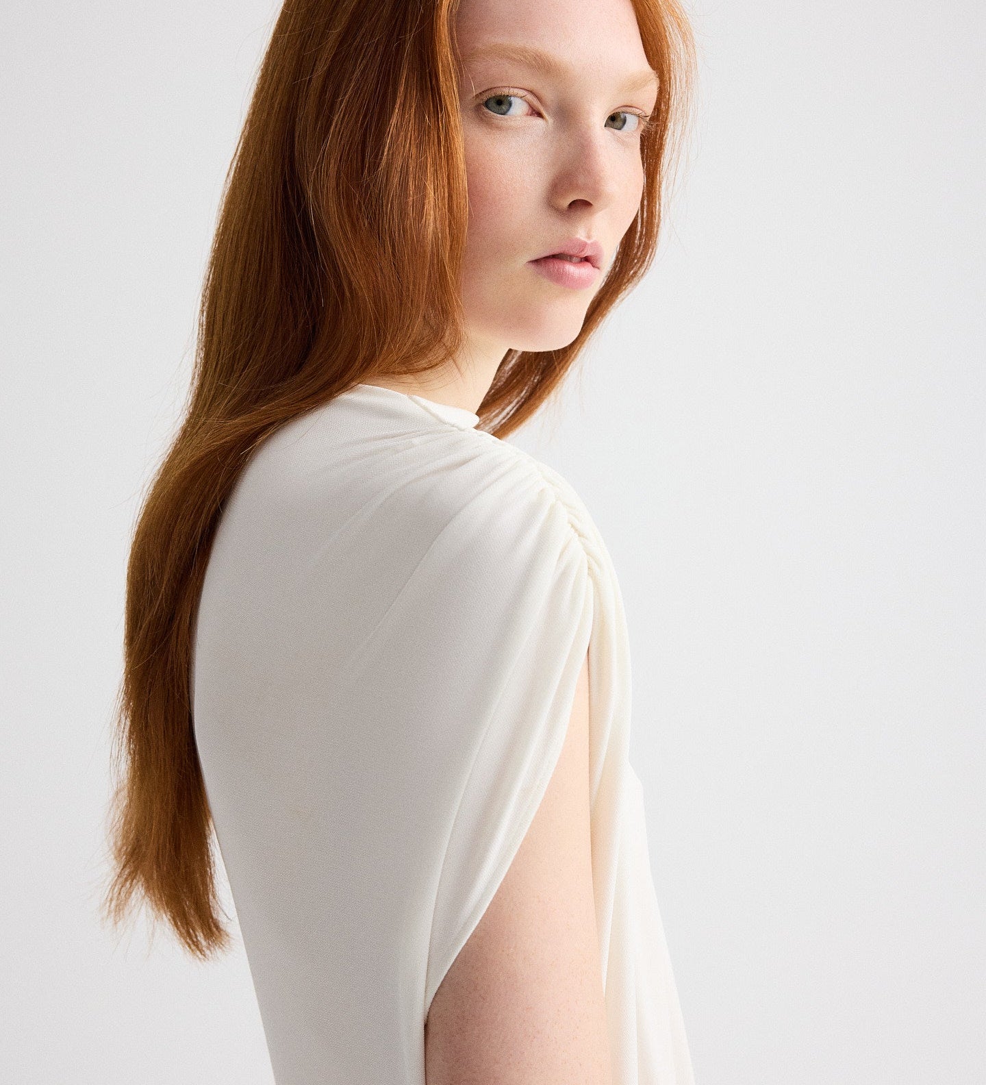 TWP - Right Where I Belong Dress in Matte Crepe Jersey