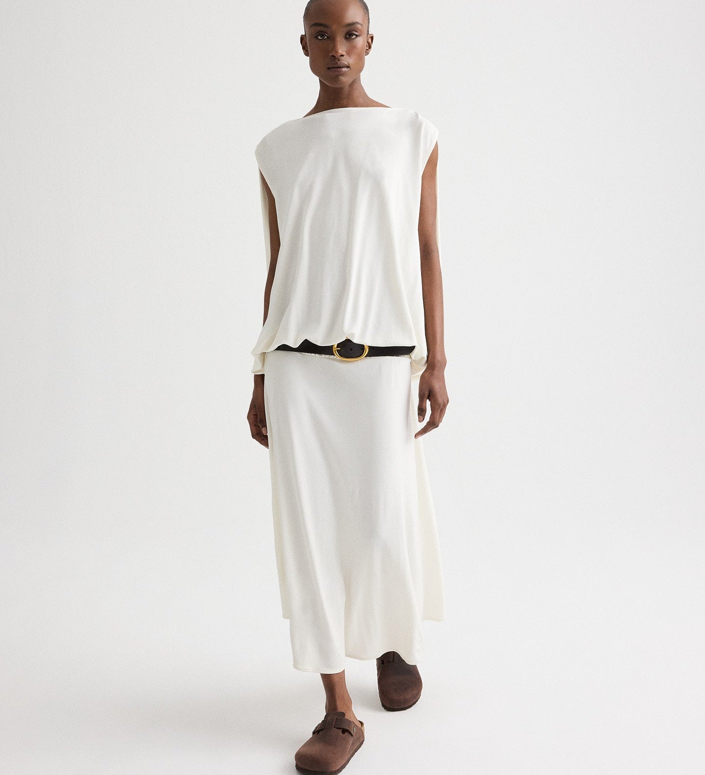 TWP - Cocoon Dress in Matte Crepe Jersey