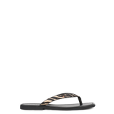 Veronica Beard - Clea Calf Hair Flip - Flop Sandal