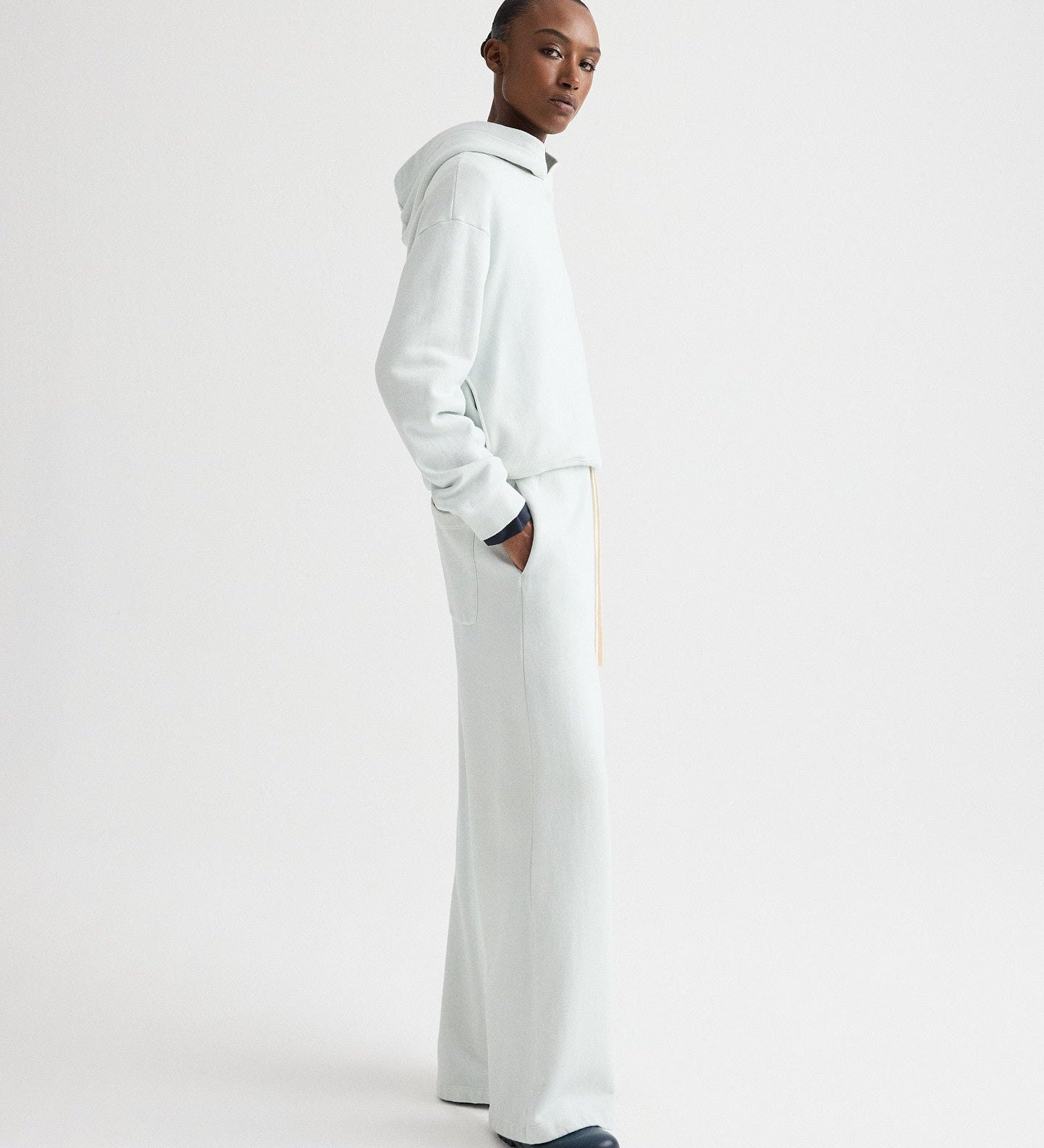 TWP - Hoodie in Lightweight French Terry