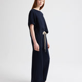 TWP - Slouchy Rolled Tee in Lightweight Sweatshirt