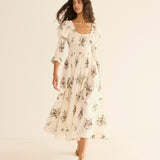 DÔEN - KAIRA DRESS -- PRIMROSE BOUQUET