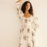 DÔEN - KAIRA DRESS -- PRIMROSE BOUQUET