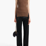 Khaite - Karla Top in Chestnut