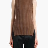 Khaite - Karla Top in Chestnut