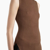 Khaite - Karla Top in Chestnut