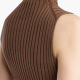 Khaite - Karla Top in Chestnut