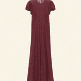 DÔEN - KATARINA DRESS -- BLACK CHERRY