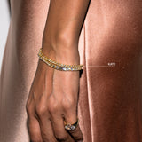 Dorsey - KATE RIVIÈRE BRACELET IN 3MM HONEY MOISSANITE