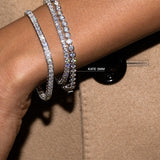 Dorsey - KATE RIVIÈRE BRACELET IN 3MM MOISSANITE