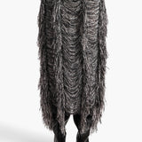 Khaite - Katya Skirt in Black and White