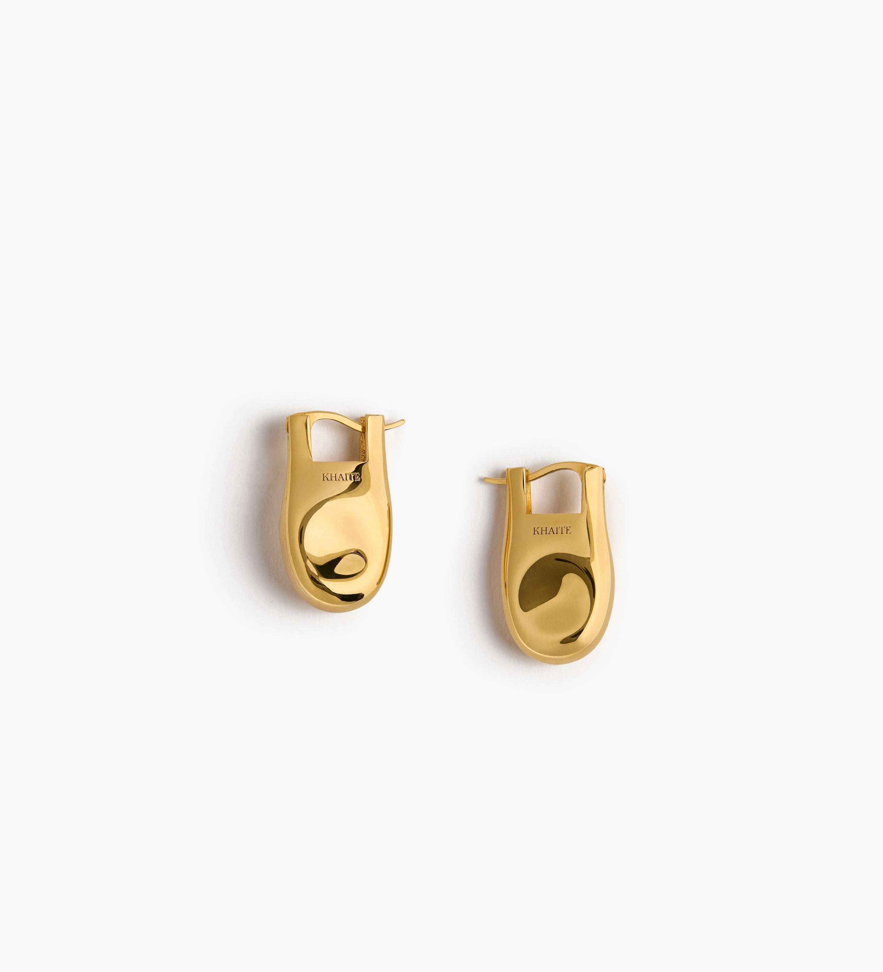 Khaite - Keefe Earrings in Gold