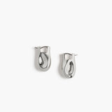 Khaite - Keefe Earrings in Silver