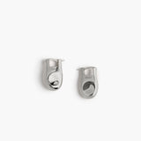 Khaite - Keefe Earrings in Silver