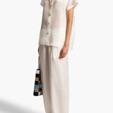 Khaite - Keefe Top in Chalk