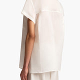 Khaite - Keefe Top in Chalk