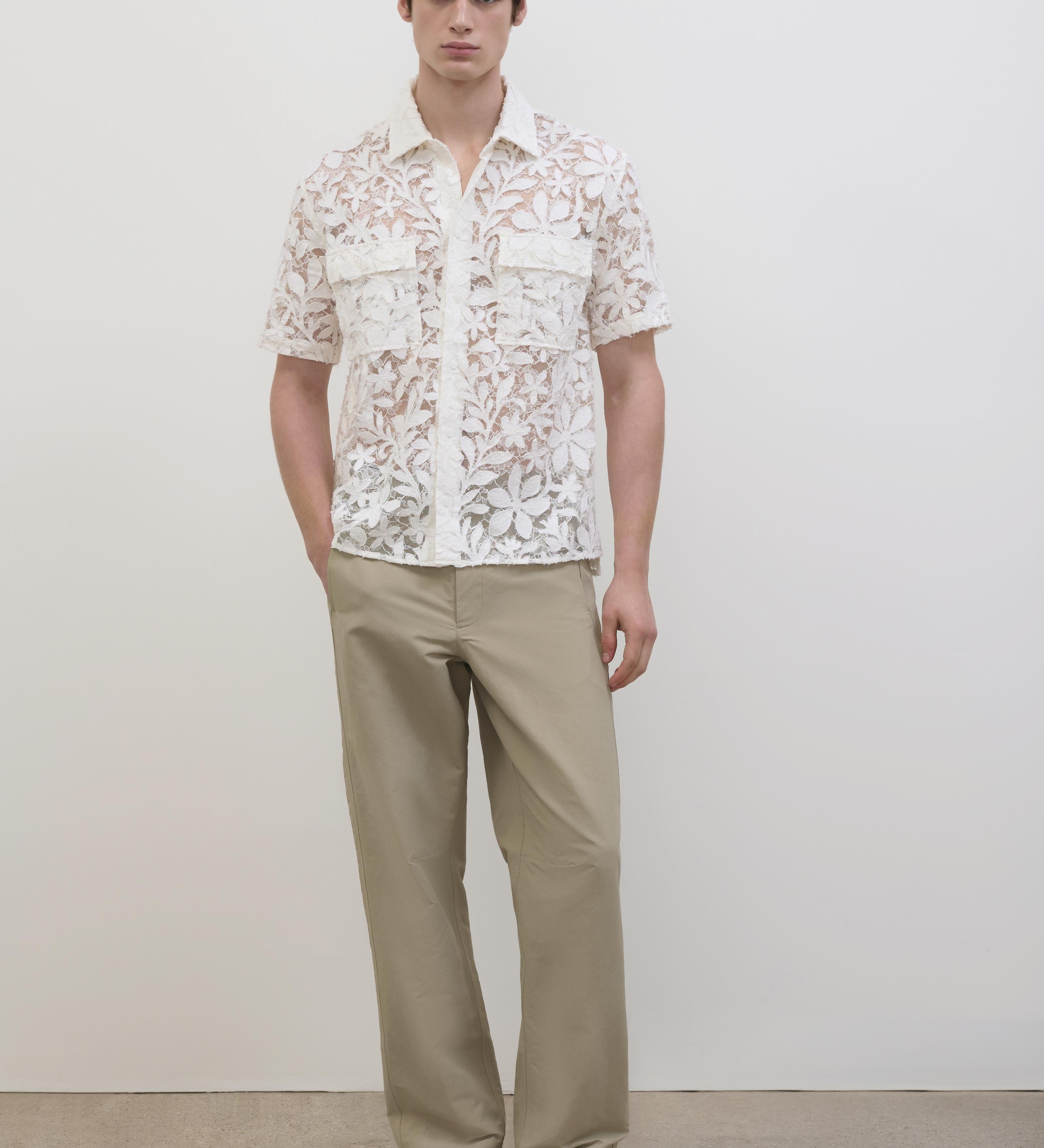 Simkhai - Alan Cotton Lace Shirt