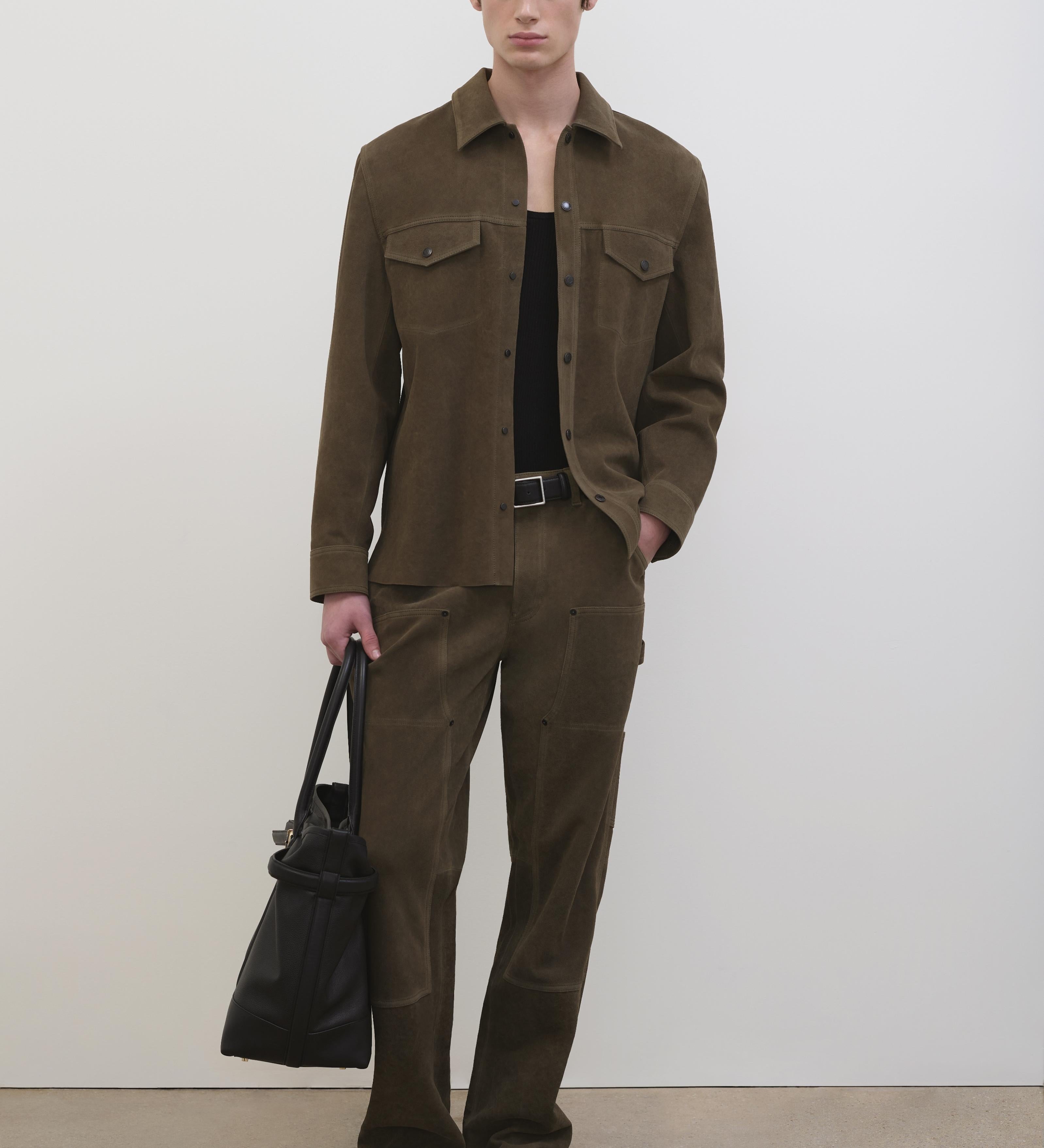 Simkhai - Michael Suede Utility Jacket