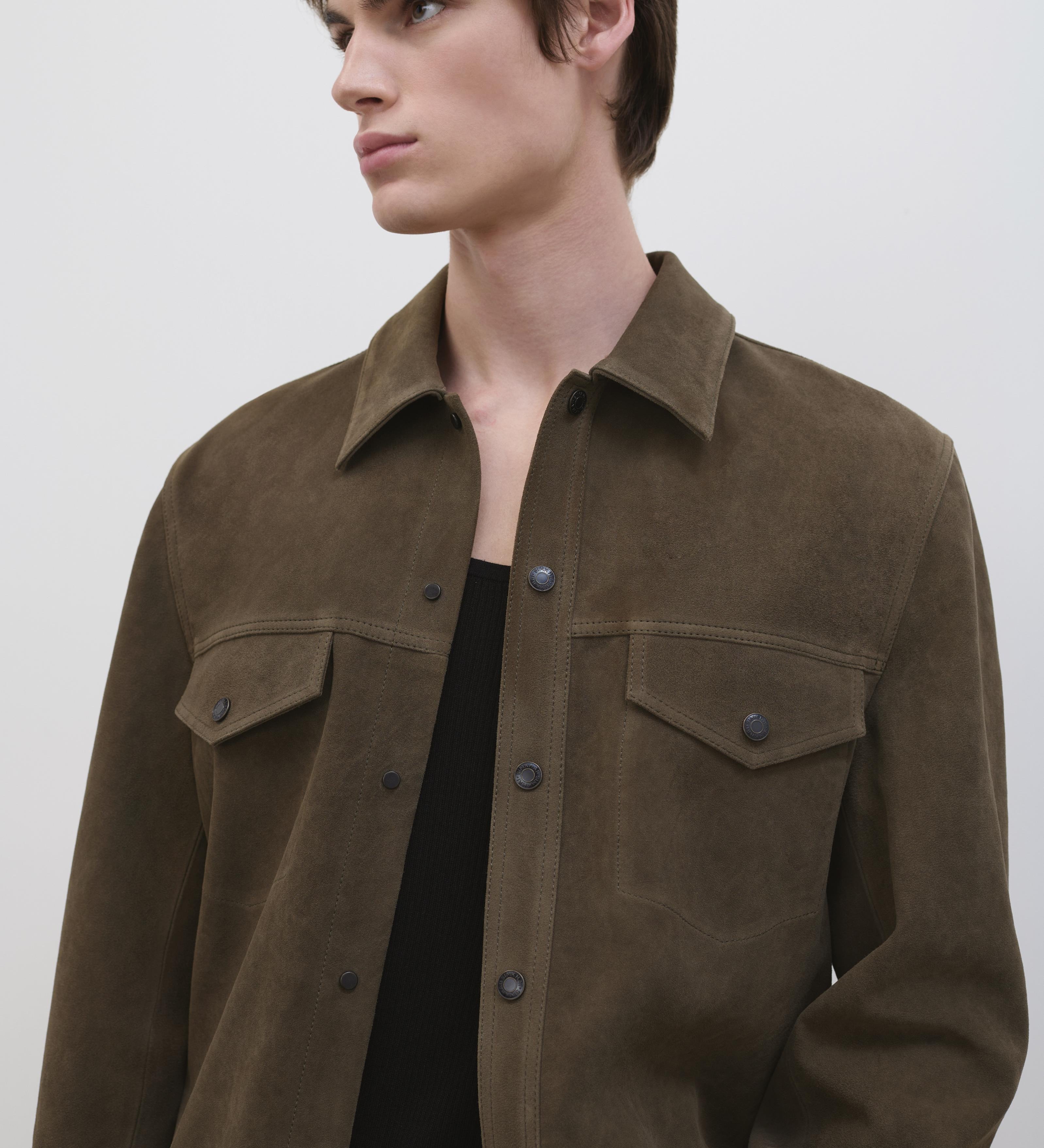 Simkhai - Michael Suede Utility Jacket