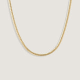 Kinn - Petite Kennedy Herringbone Chain Necklace