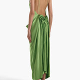 Khaite - Kent Dress in Absinthe