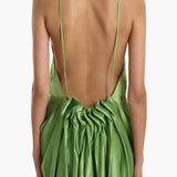 Khaite - Kent Dress in Absinthe